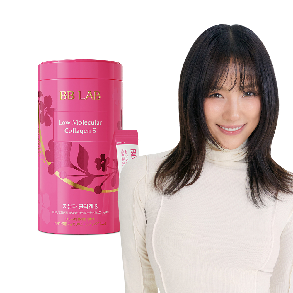 อาหารเสริมเพื่อความงาม คอลลาเจน BB LAB Low Molecular Collagen S วิตามิน C สูตรผงไหม 30EA / 70EA