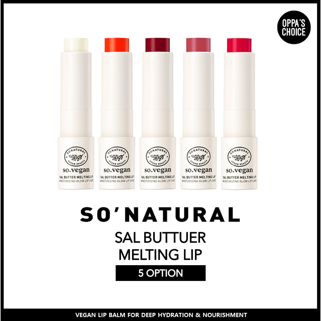 So Natural So Vegan Sal Butter Melting Lip