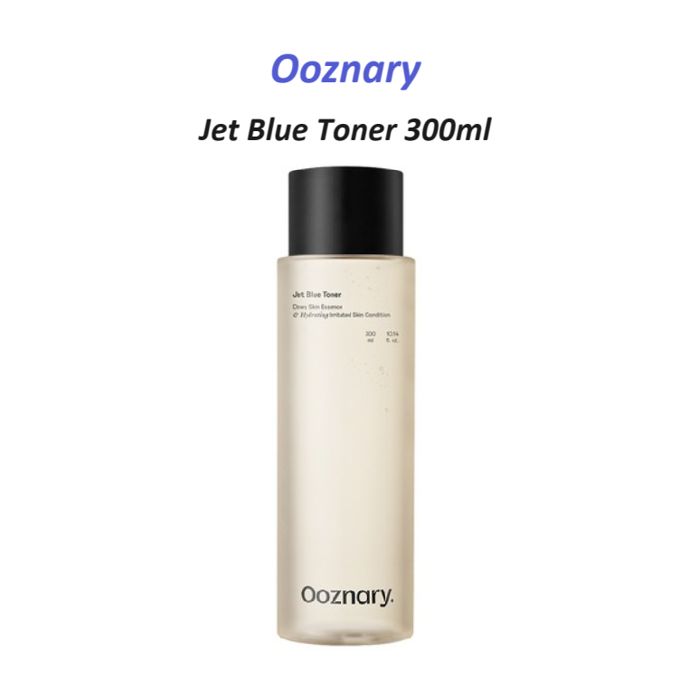 [Ooznary] Jet Blue Toner, 300ml, Dewy Skin Essense, Hydrating Irritated Skin Condition