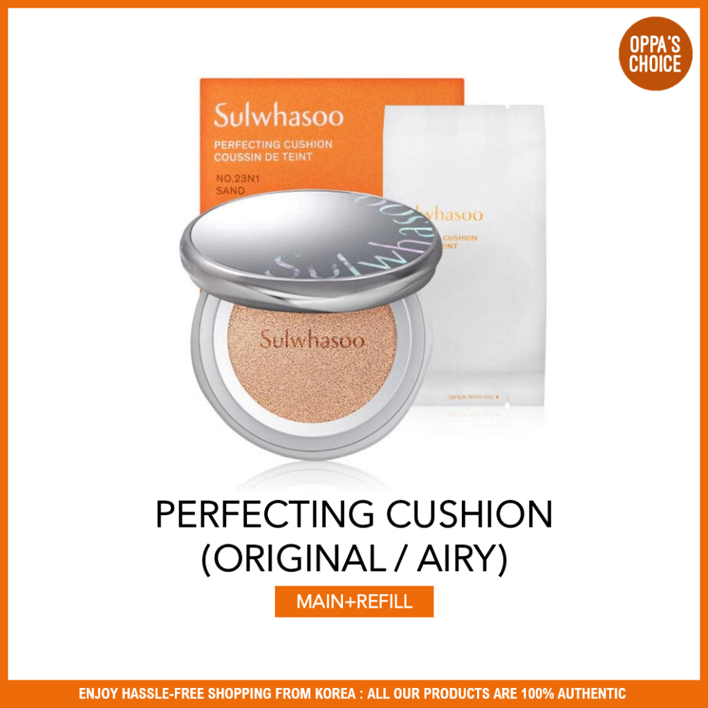 [MAIN+REFILL] Sulwhasoo PERFECTING CUSHION 15g*2EA