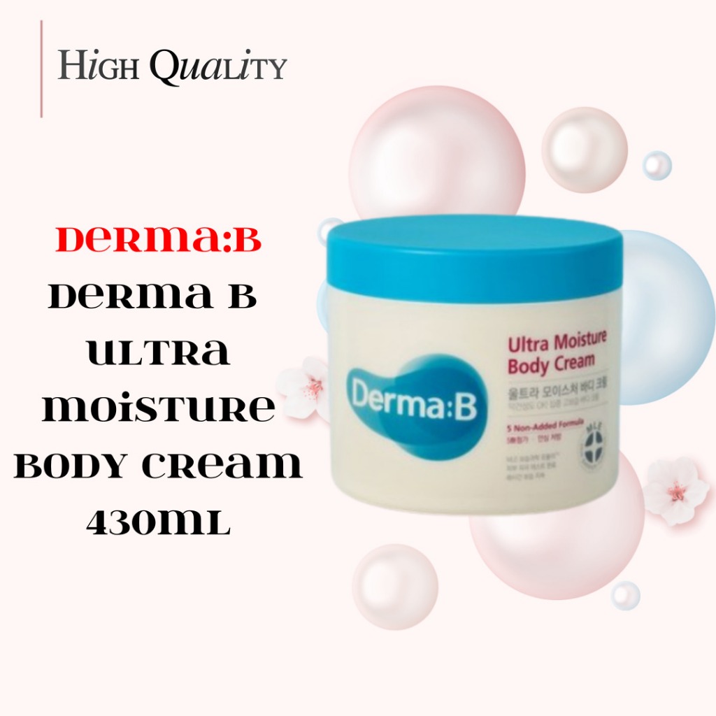 Derma:b derma B Ultra Moisture Body Cream 430ml
