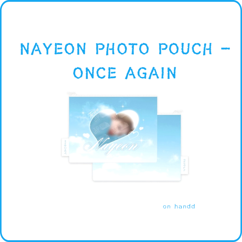 Nayeon PHOTO POUCH - ครั้งเดียว