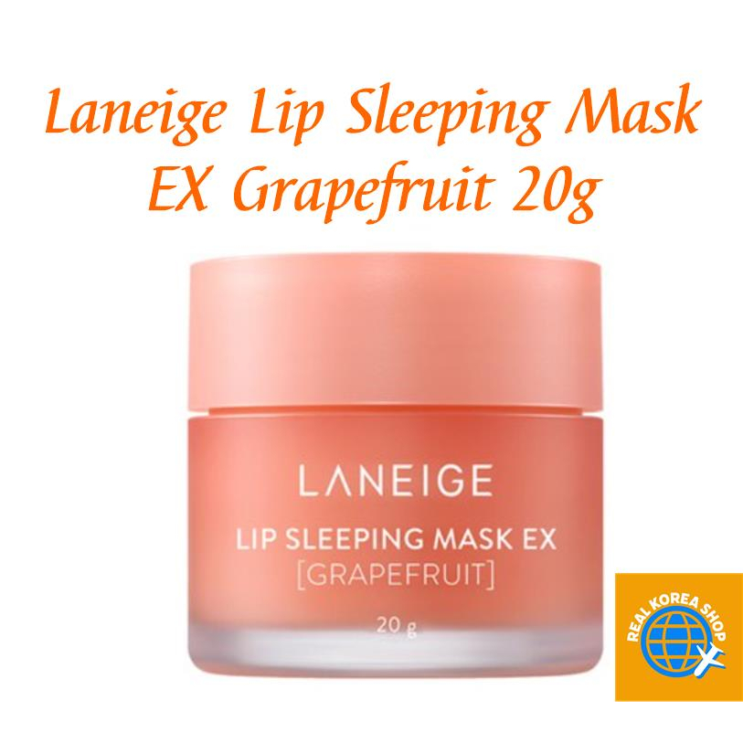 Laneige ลิปสลีปปิ้งมาสก์ EX เกรปฟรุ๊ต 20 กรัม, Laneige Lip Sleeping Mask EX Grapefruit 20g