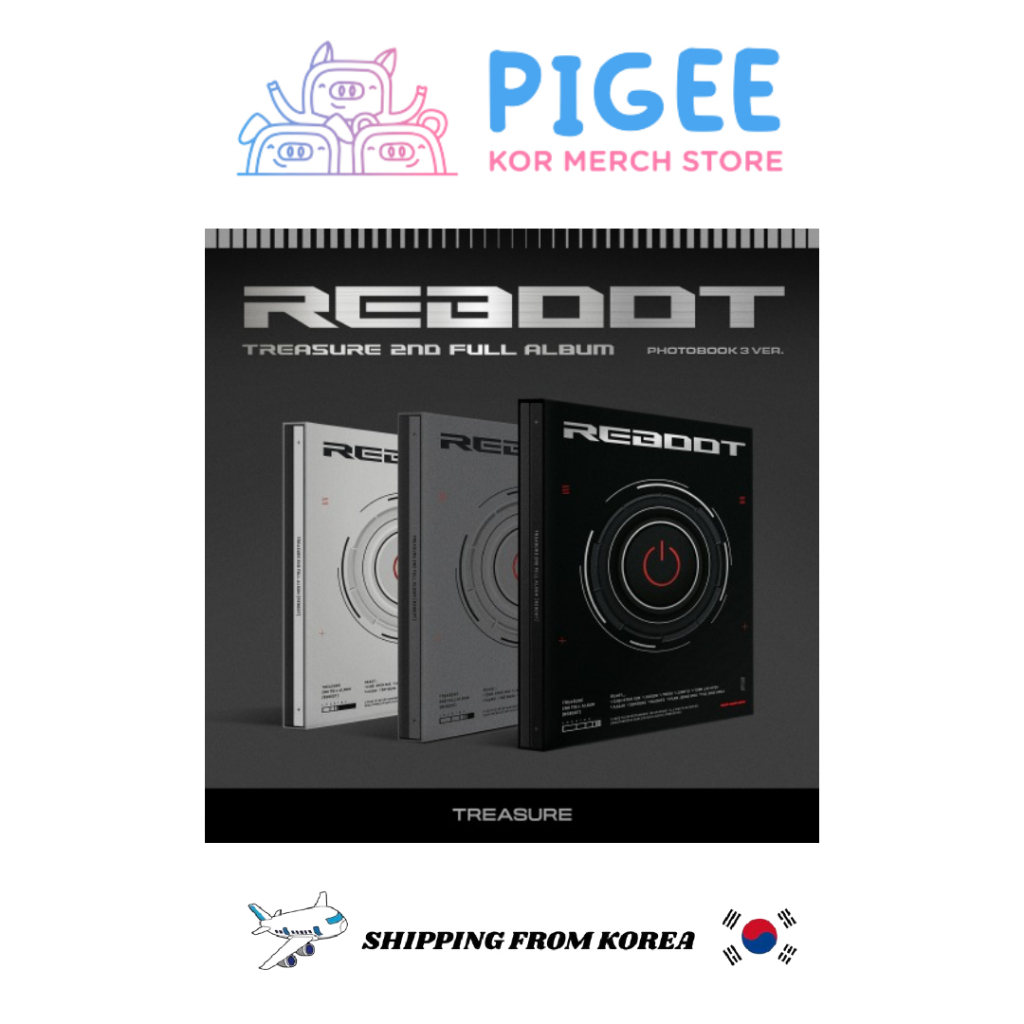 TREASURE - 2ND FULL ALBUM [ REBOOT ] PHOTOBOOK VER.