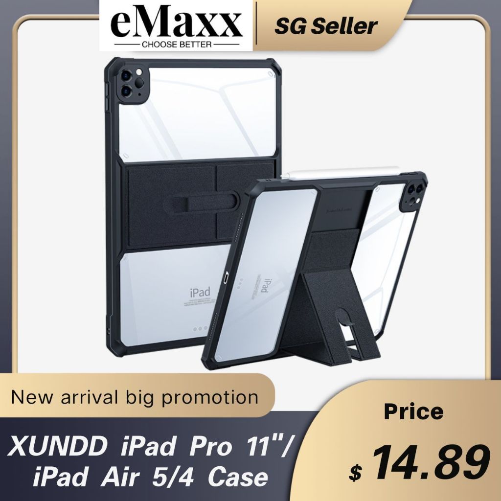 XUNDD เคส iPad Air 11 นิ้ว 2024 กันกระแทกสําหรับ iPad Pro 11 นิ้ว 2022 iPad Air5/4