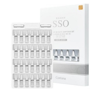 【Coreana】Rodin Sso White Up 28 Days Ampoule Set 2 มล. X 28 ชิ้น