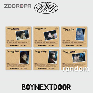 [ZOOROPA] BOYNEXTDOOR 1st EP WHY.. LETTER ver.