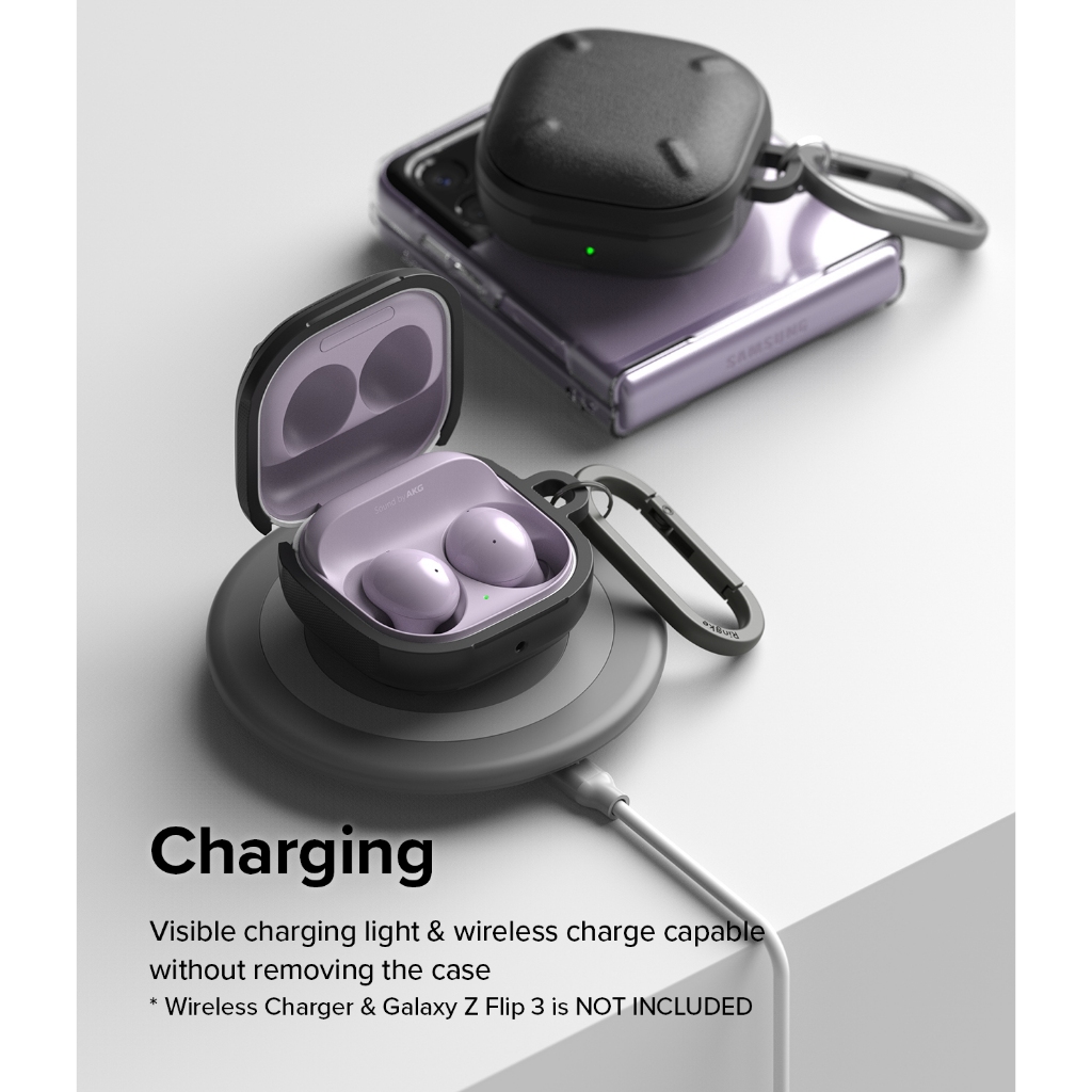 Ringke Onyx เคส กันกระแทก สําหรับ Galaxy Buds FE 2 Pro รูปที่ 6