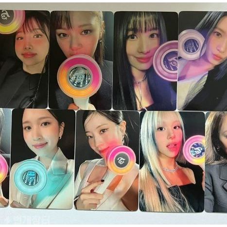 Twice OFFICIAL LIGHTSTICK TWICE CANDYBONG ชุดโฟโต้การ์ด