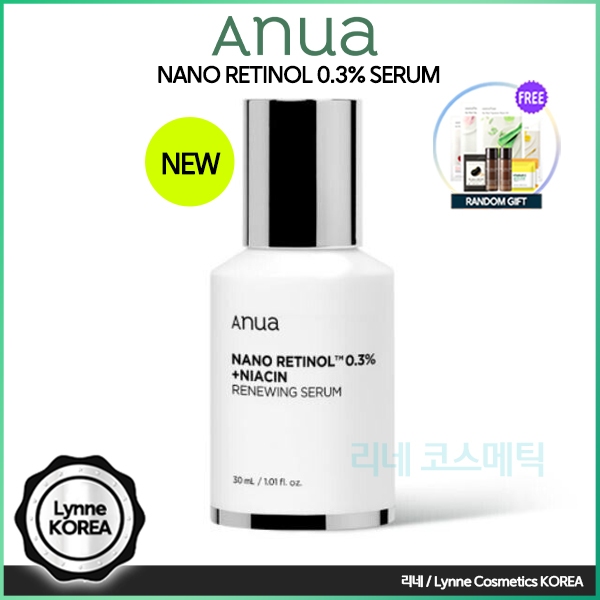 #Anua #ไนอาซินเรนิ่ง #เรตินอล0.3 #เซรั่มลดริ้วรอย #เครื่องสำอางเกาหลี
