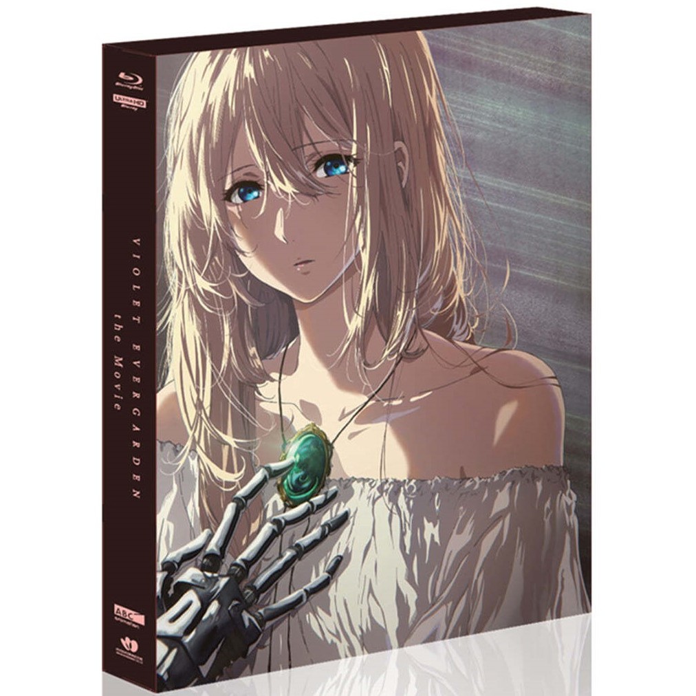 Violet Evergarden: The Movie - 4K UHD + BLU-RAY Steelbook Korean Edition - รองเท้าสลิปเปอร์ แบบเต็มต