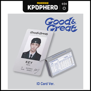 KEY - 2ND MINI ALBUM [Good &amp; Great] ID CARD Ver. (SMART ALBUM)