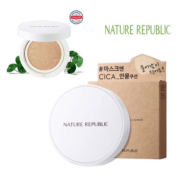 [NATURE Republic] Green Derma Mild Cica คุชชั่นเซรั่ม 14 กรัม (SPF50+/PA+++)