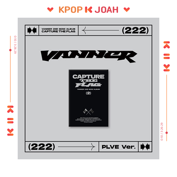 (PLVE VER.) VANNER [CAPTURE THE FLAG] 2nd MINI ALBUM (30th Jan.2024)