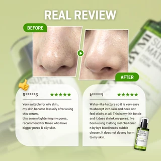 SOME BY MI Super Matcha Pore Tightening Serum [50ml], กระชับรูขุมขน, ควบคุมความมัน