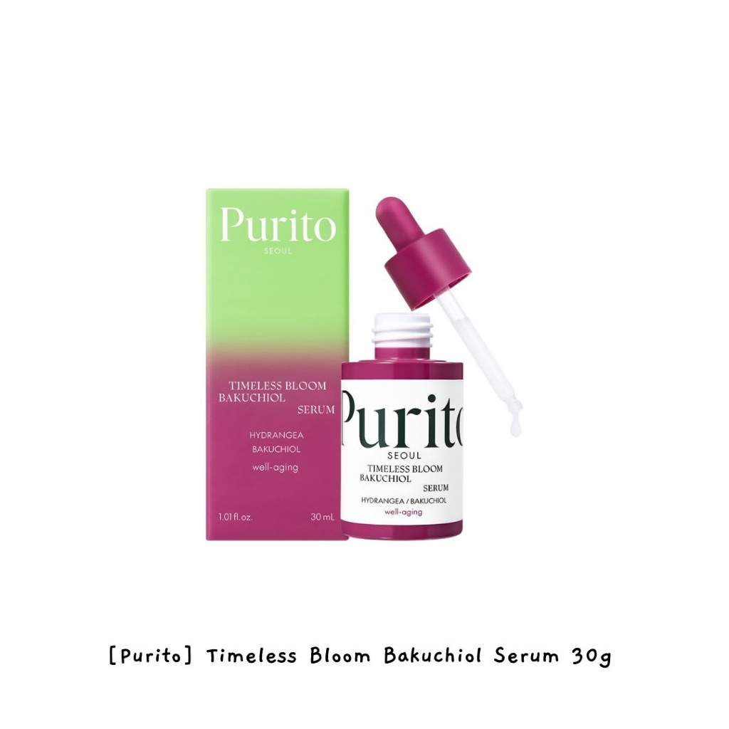 [Purito] Timeless Bloom Bakuchiol Serum 30g / k-beauty
