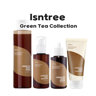 [Isntree] คอลเลกชันชาเขียว: โทนเนอร์ชาเขียว, อิมัลชั่น, เซรั่ม, คลีนเซอร์