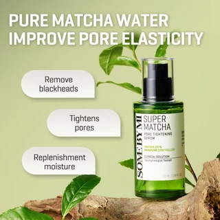 SOME BY MI Super Matcha Pore Tightening Serum [50ml], กระชับรูขุมขน, ควบคุมความมัน