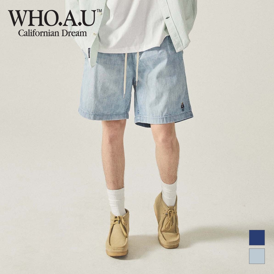 [WHO.AU] กางเกงยีนส์ขาสั้น Steve | Whtjf2532m