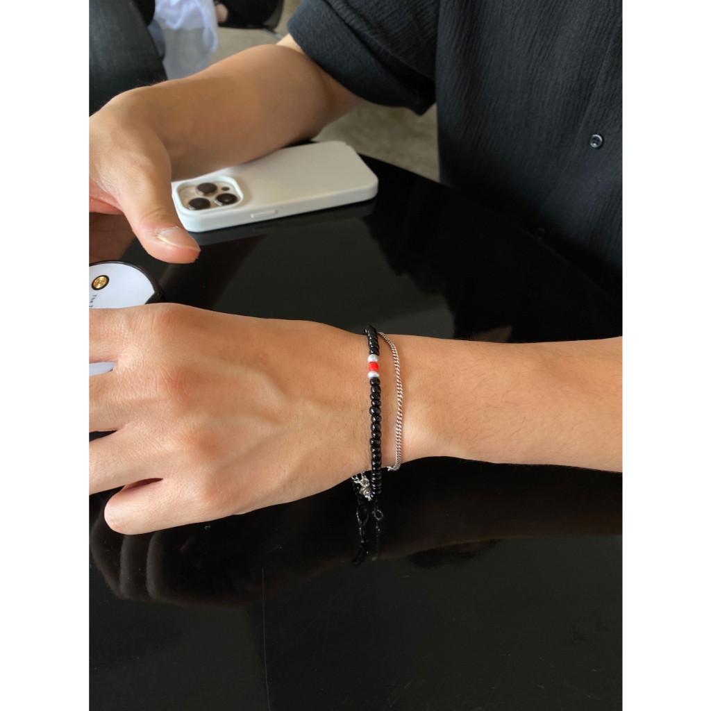 [DAYSOME]สร้อยข้อมือลูกปัด