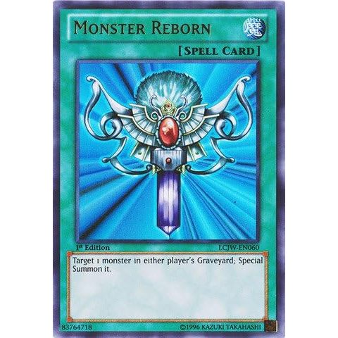 ภาษาอังกฤษ Yugioh Monster Reborn LCJW-EN060 Ultra