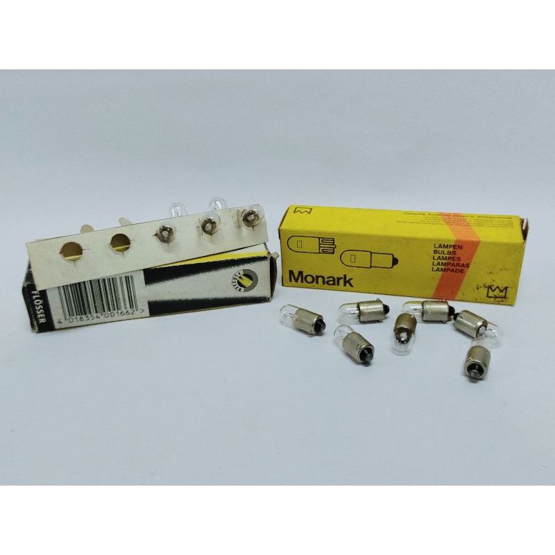 UNIVERSAL AUTOMOTIVE BA9S T8.5 4038 12V2W 24V2W หลอดไฟ