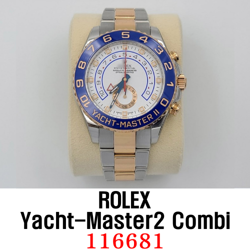 ฟิล์มป้องกันรอย สําหรับ Rolex Yacht-Master2 Combi 116681 (3 ครั้ง) / สติกเกอร์ฟิล์ม ป้องกันรอยขีดข่วน และสิ่งปนเปื้อน / ดูแลนาฬิกา