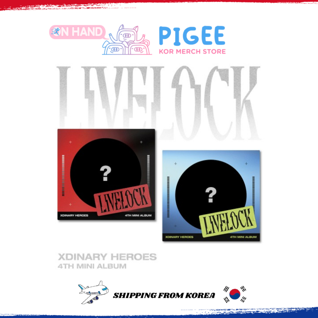 XDINARY HEROES - 4TH MINI [ LIVELOCK ] Digipack Ver.