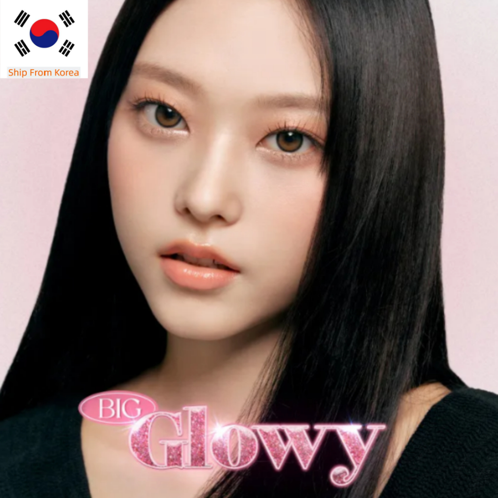 Olens BIG GLOWY MOCHA BROWN คอนแทคเลนส์ 2P เลนส์เกาหลี เลนส์ขนาดใหญ่