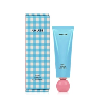AMUSE Vegan Soybean Hand Cream 50ml - แฮนด์ครีมวีแกน ถั่วเหลือง บำรุงมือ เนียนนุ่ม เครื่องสำอาง