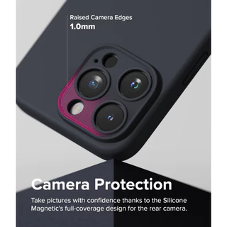 Ringke Silicone Magnetic สำหรับ iPhone 15 Pro Max 15 Pro เคสซิลิโคนนุ่มน้ำหนักเบา