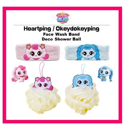 [Catch Tiniping] Heartping / Okeydokeyping สายรัดหน้า / Deco Shower Ball ตัวการ์ตูนเกาหลี