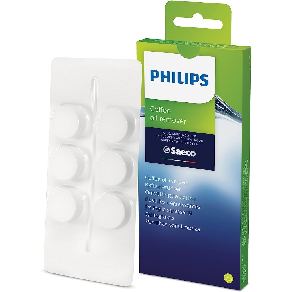 Philips Coffee Oil Remover Tablet CA6704, 6 เม็ด PHILIPS SAECO อุปกรณ์กาแฟอัตโนมัติอื่นๆ