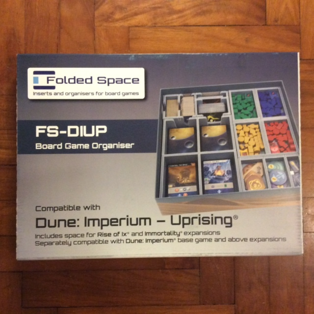 ช่องเก็บของแบบพับได้ Dune Imperium Uprising Colour Box Insert