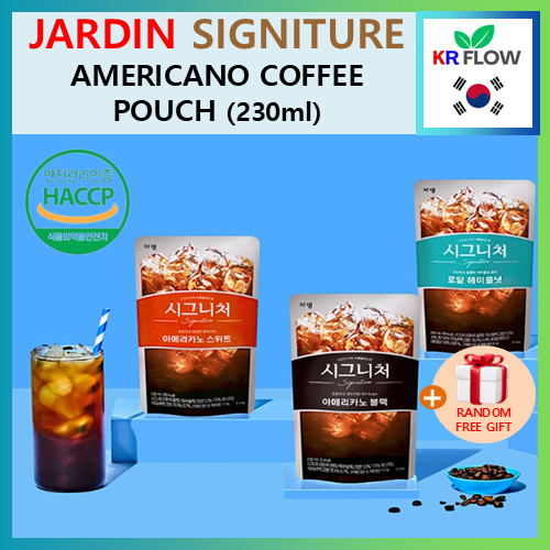 [JARDIN] Americano Coffee Pouch (230ml) + RANDOM FREE GIFT / กาแฟเกาหลี
