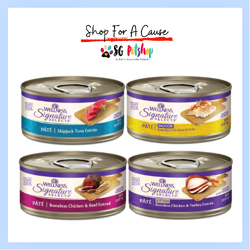 Wellness Core Signature Selects (Pate) อาหารเปียกแมวและลูกแมว 5.3oz