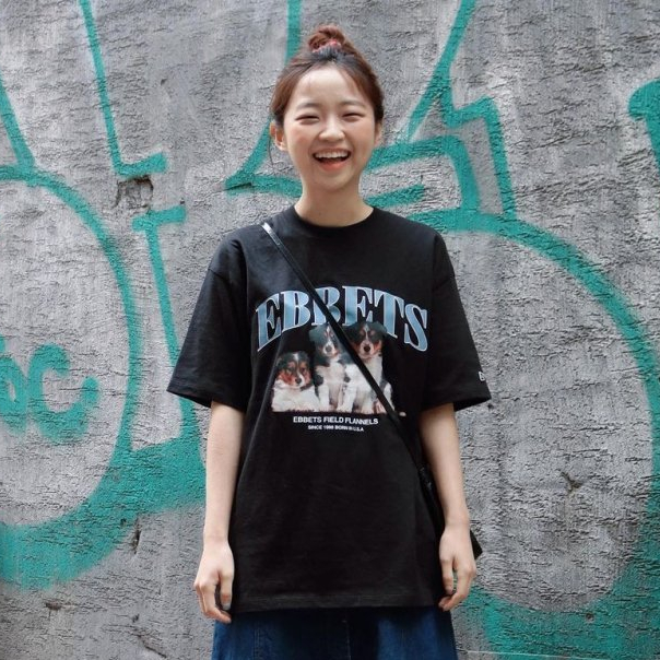 Ebbets Field Border Collie เสื้อยืดลูกสุนัข ของแท้ 100%