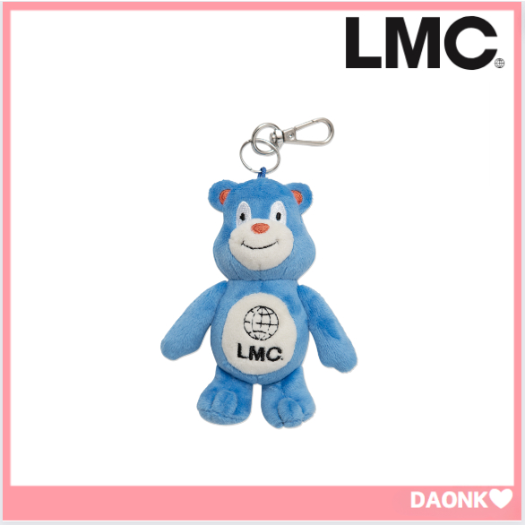 [ Lmc ] LMC BEAR KEYRING ของแท้ 100% สีฟ้า