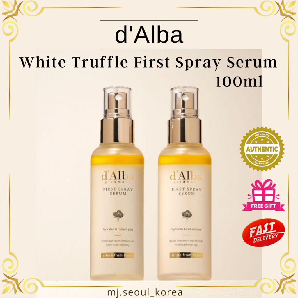 D'alba White Truffle First Spray Serum เซรั่มทรัฟเฟิล 100 มล.