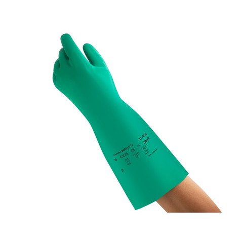 ANSELL ALPHATEC SOLVEX 37-165 15-INCH ถุงมือเคมี