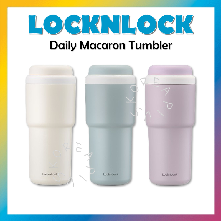 [LOCKNLOCK] แก้วน้ํา สีมาการอง 480 มล. LHC3292