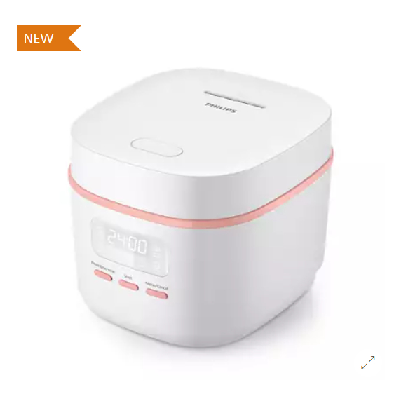 Philips หม้อหุงข้าวขนาดเล็ก 3000 Series 2-3 คน / 0.54L HD3064/62
