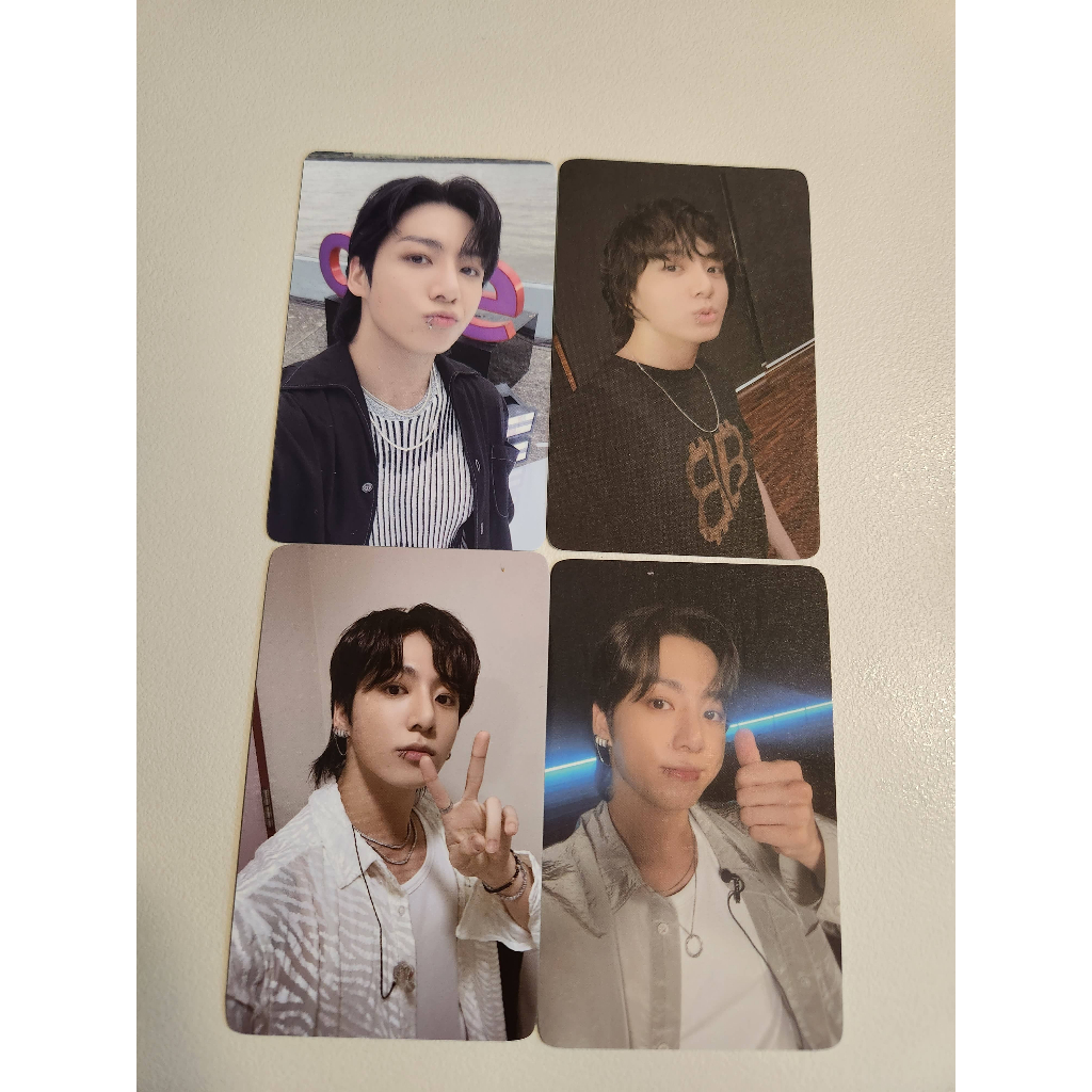 การ์ดรูปภาพ BTS JK JUNGKOOK 'GOLDEN' 1st SOUND WAVE Lucky Draw Event