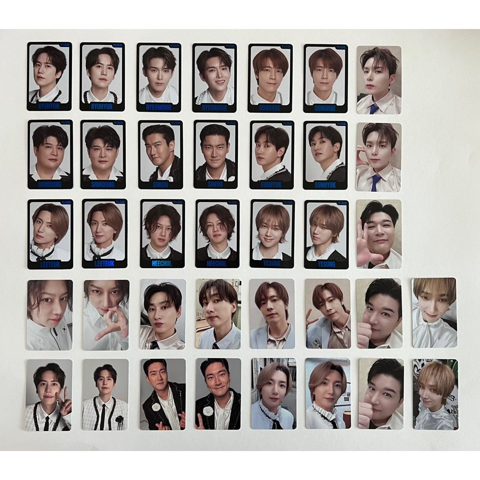 Super JUNIOR 18TH ANNIVERSARY SPECIAL EVENT โฟโต้การ์ด อย่างเป็นทางการ