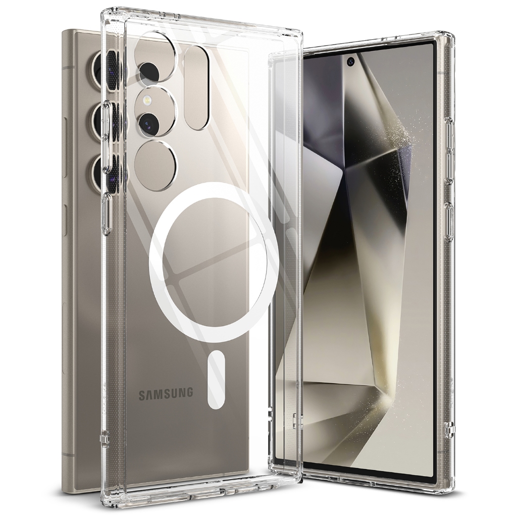 Ringke Fusion Magnetic สำหรับ Galaxy S24 Ultra เคสป้องกันรอยขีดข่วน