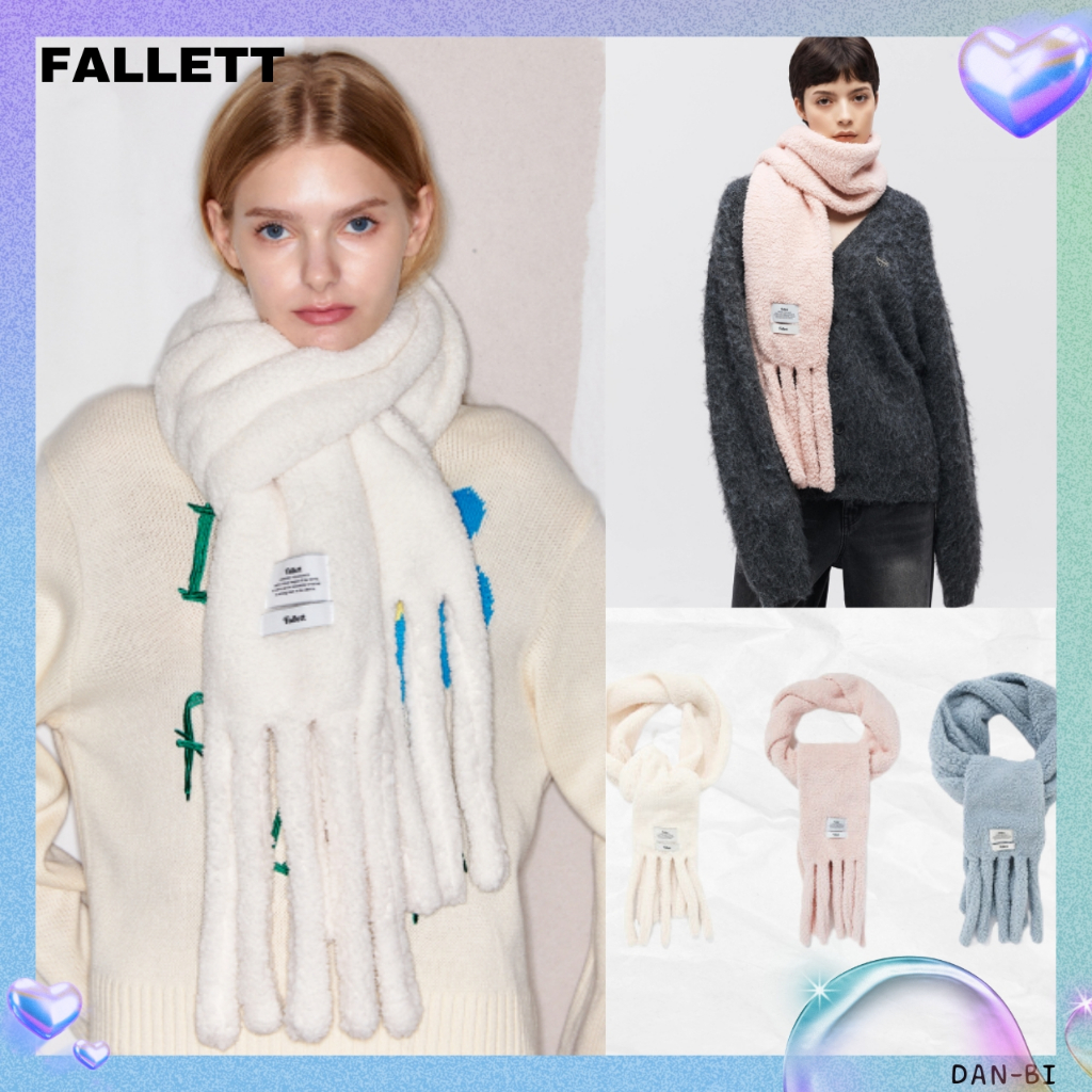 [FALLETT] บัวเคิล มัฟฟิลเลอร์ / 3 สี / จัดส่งที่รวดเร็ว / นุ่มมาก / ของแท้ 100%