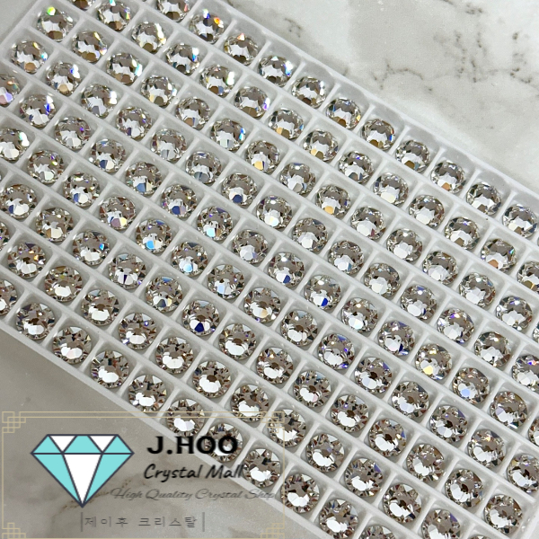 Swarovski 2088 - รองเท้าส้นแบน ประดับคริสตัล