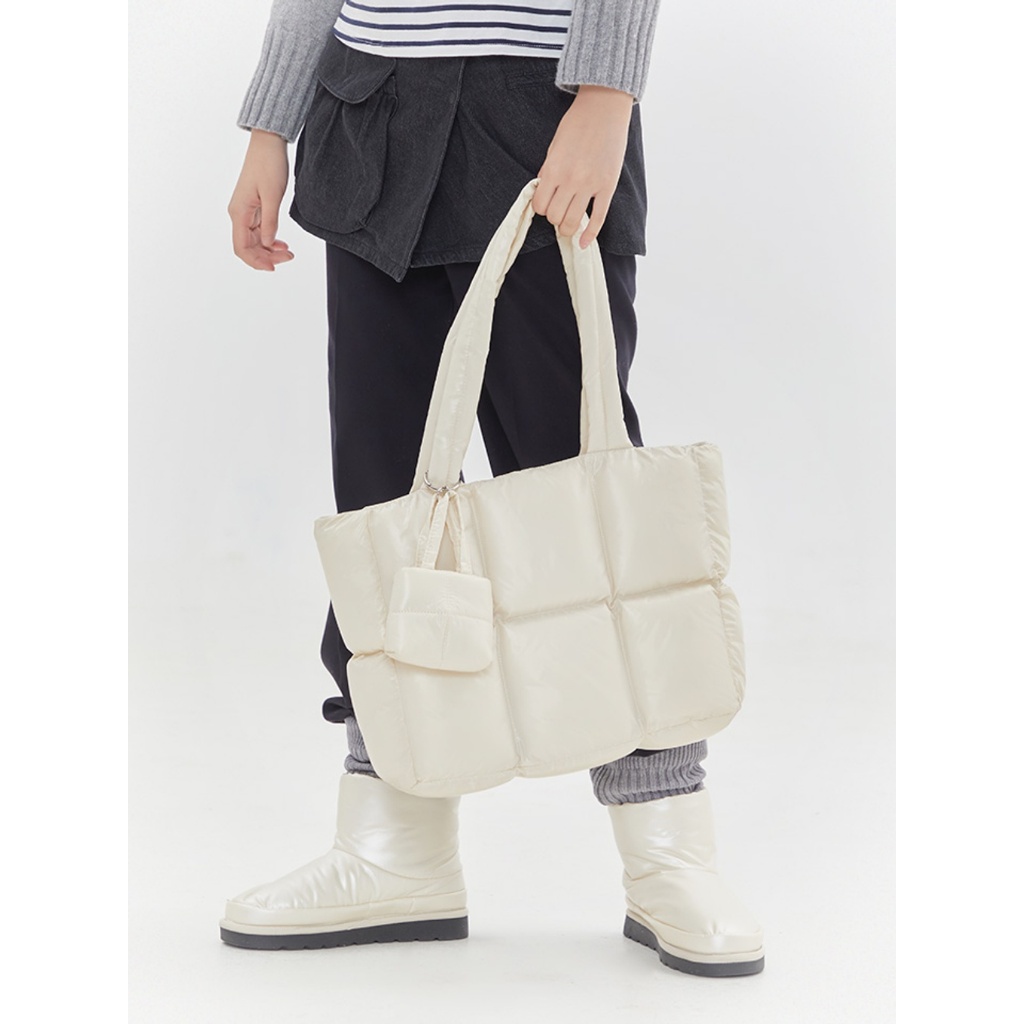 SHOOPEN Padding SHOULDER BAG3color / สินค้า KR แท้ 100% / รูปที่ 4