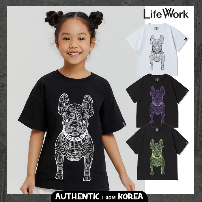 LIFEWORK FOR Kids Big Ladoc เสื้อยืดแขนสั้น หลากหลายสี