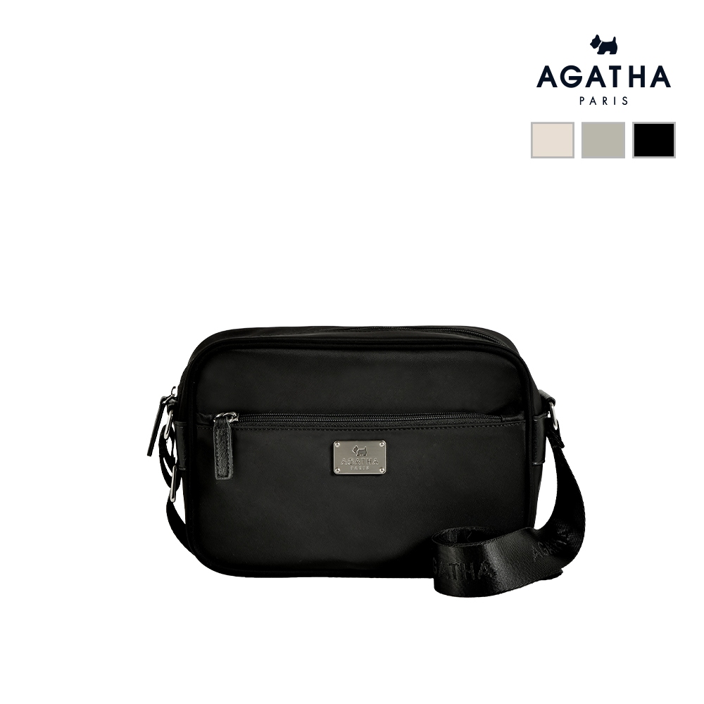 Agatha PARIS กระเป๋าสะพายข้าง ผ้าซาติน ทรงสี่เหลี่ยม AGTB138-704